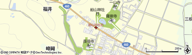 船山神社前周辺の地図
