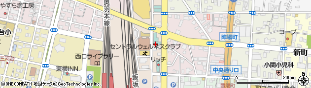 東横ＩＮＮ福島駅東口１周辺の地図
