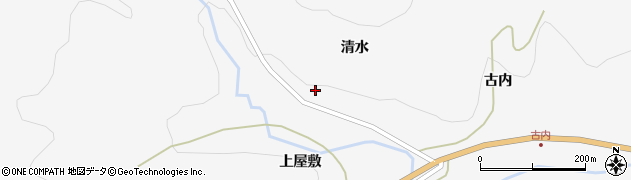 福島県福島市大波笠石山4周辺の地図
