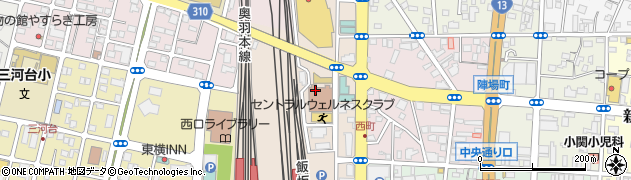 福島キャピタルフロント周辺の地図