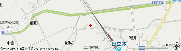 福島県相馬市赤木（寄井）周辺の地図