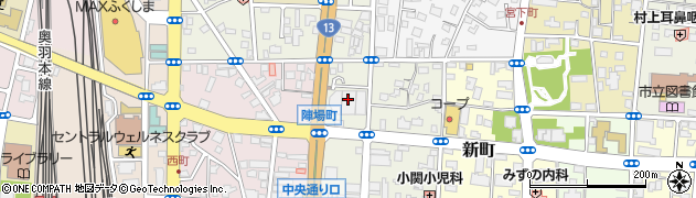 株式会社福島銀行　ローン窓口周辺の地図