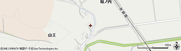 福島県相馬市立谷山王205周辺の地図