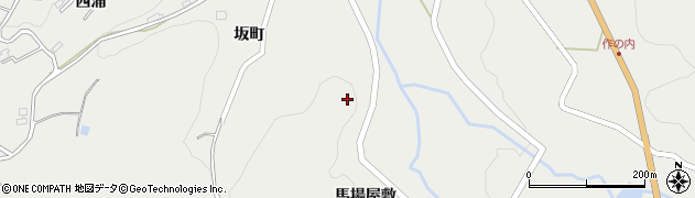 福島県福島市山口（内越）周辺の地図