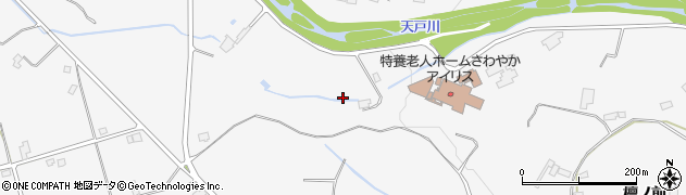 福島県福島市在庭坂侭下周辺の地図