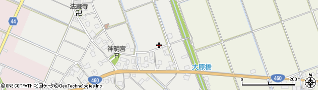 新潟県新潟市西蒲区番屋周辺の地図