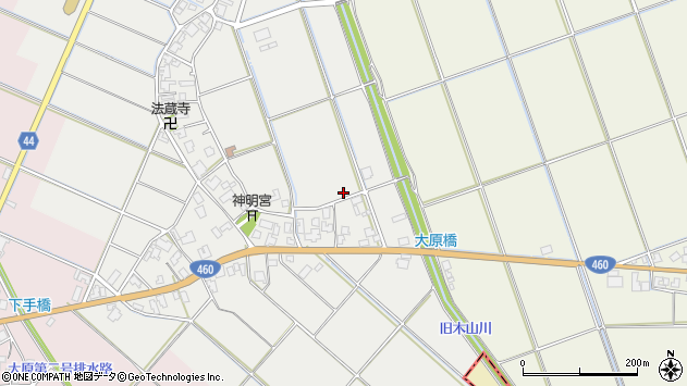 〒959-0512 新潟県新潟市西蒲区番屋の地図
