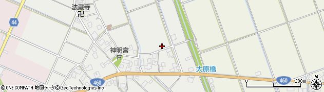 新潟県新潟市西蒲区番屋周辺の地図
