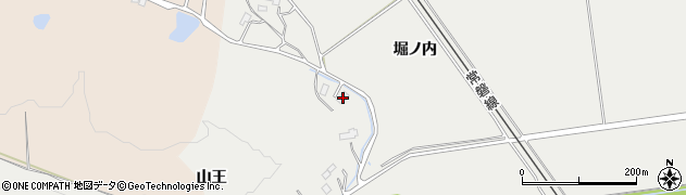 福島県相馬市立谷山王194周辺の地図