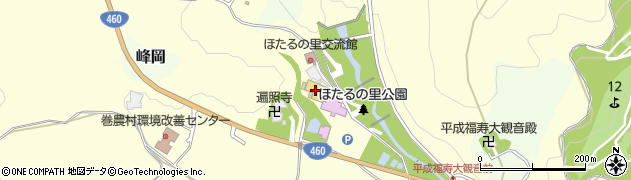 角田山自然館周辺の地図