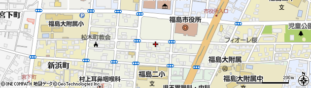 福島県建築士会福島支部周辺の地図