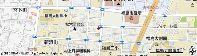 ベスト学院　ＢＨＳ福島校周辺の地図