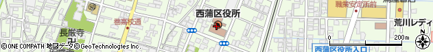 新潟県新潟市西蒲区周辺の地図