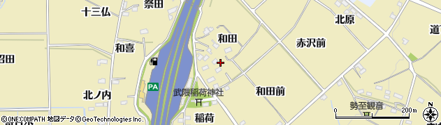 福島県福島市上野寺和田18周辺の地図