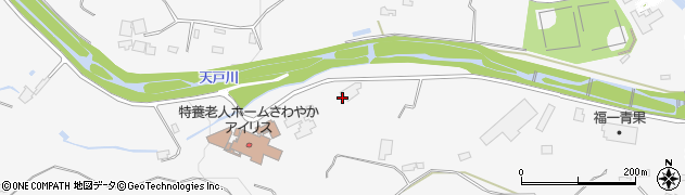 福島県福島市在庭坂（志津山）周辺の地図