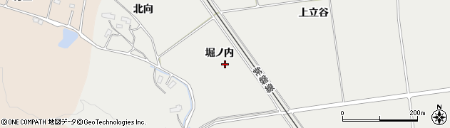 福島県相馬市立谷（堀ノ内）周辺の地図