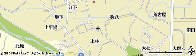 福島県福島市上野寺弥八15周辺の地図