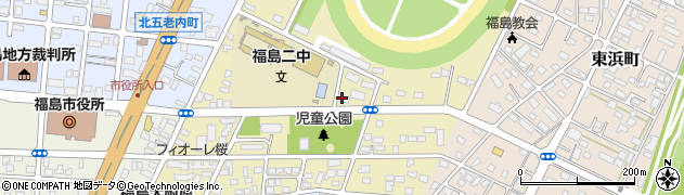 福島ニチレキ株式会社　福島出張所周辺の地図