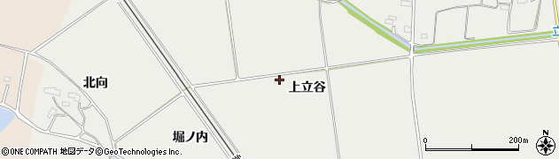 福島県相馬市立谷（上立谷）周辺の地図