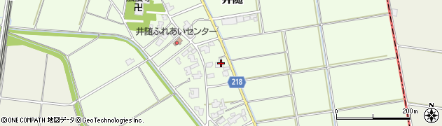 新潟県新潟市西蒲区井随1865周辺の地図