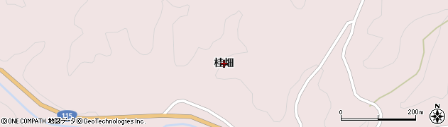 福島県伊達市霊山町石田（桂畑）周辺の地図