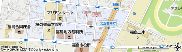 アサヒガード株式会社　福島営業所周辺の地図