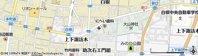 新潟県新潟市南区白根ノ内七軒625周辺の地図