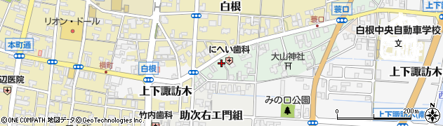 新潟県新潟市南区白根ノ内七軒627周辺の地図