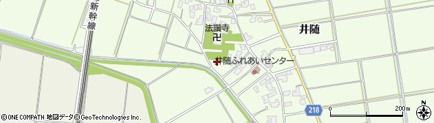 新潟県新潟市西蒲区井随492周辺の地図