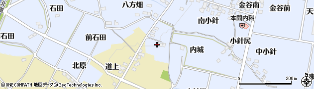 福島県福島市笹木野（八方畑）周辺の地図