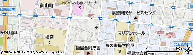 福島県空衛協会県北支部周辺の地図
