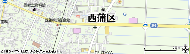 ローソン新潟巻北店周辺の地図