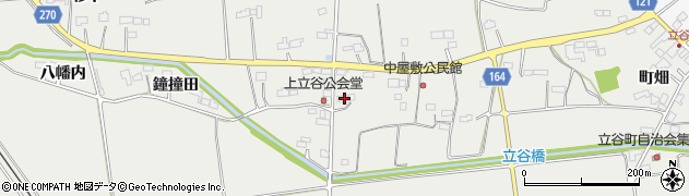 福島県相馬市立谷（稲荷前）周辺の地図