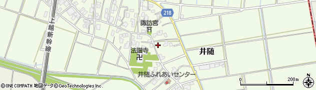 新潟県新潟市西蒲区井随1808周辺の地図
