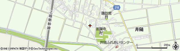 新潟県新潟市西蒲区井随480周辺の地図