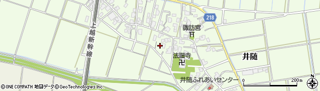 新潟県新潟市西蒲区井随478周辺の地図