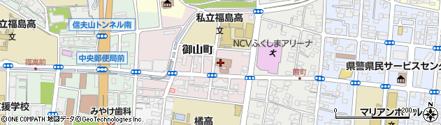 福島県庁精神保健福祉センター周辺の地図