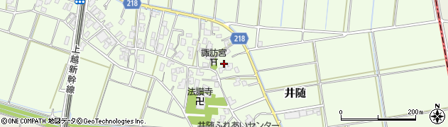 新潟県新潟市西蒲区井随1785周辺の地図