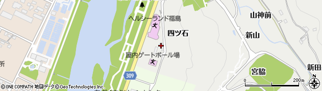 福島県福島市岡部（山下）周辺の地図