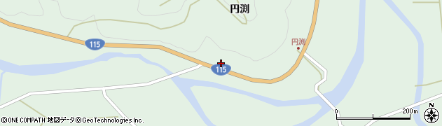 福島県相馬市山上円渕43周辺の地図
