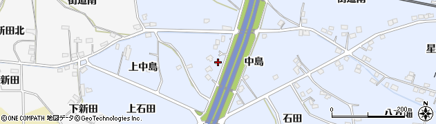 福島県福島市笹木野中島28周辺の地図