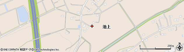 福島県相馬市坪田（池上）周辺の地図