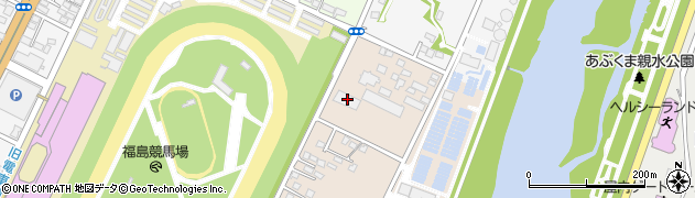 福島交通株式会社　本社・乗合自動車部周辺の地図