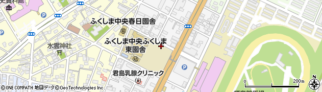 福島県福島市松浪町周辺の地図