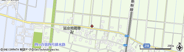 新潟県新潟市西蒲区井随748周辺の地図