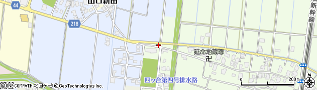 新潟県新潟市西蒲区井随446周辺の地図