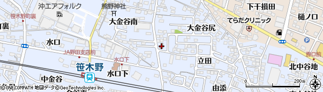八島田郵便局周辺の地図