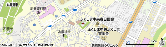 慈恩寺周辺の地図