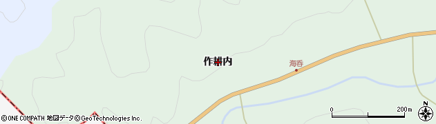 福島県伊達市霊山町下小国（作耕内）周辺の地図