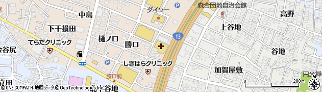 エイトプロ　福島西店周辺の地図